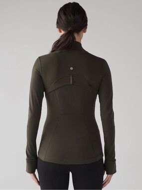 Lululemon Define dark green Zip-Up Jacket in Dark Green